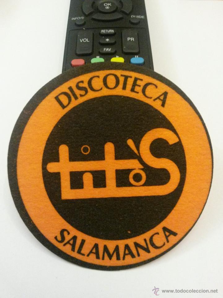 Collecting of Coca-Cola and Pepsi: Posavaso de fieltro discoteca tito&acute;s , salamanca