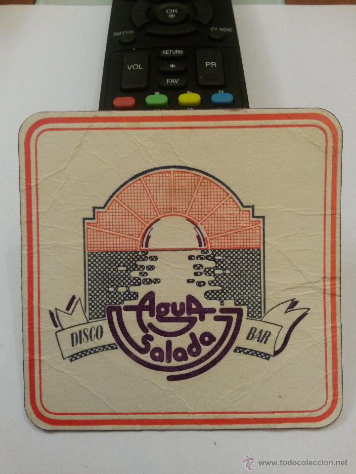 Collecting of Coca-Cola and Pepsi: Posavaso carton fino disco bar, agua salada