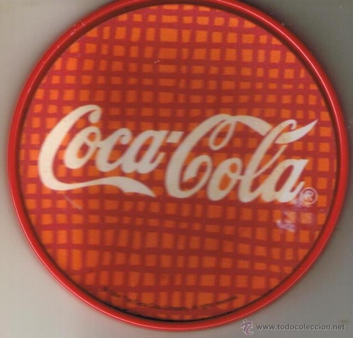 Collezionismo di Coca-Cola e Pepsi: PUBLICIDAD POSAVASOS COCA-COLA. PLASTICO 10 CTM. DIAMETRO APROX.
