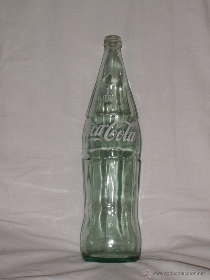 Coleccionismo de Coca-Cola y Pepsi: BOTELLA DE COCA COLA 1 LITRO - Foto 2