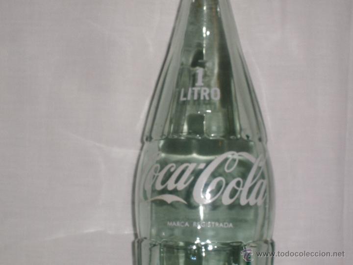 Coleccionismo de Coca-Cola y Pepsi: BOTELLA DE COCA COLA 1 LITRO - Foto 3