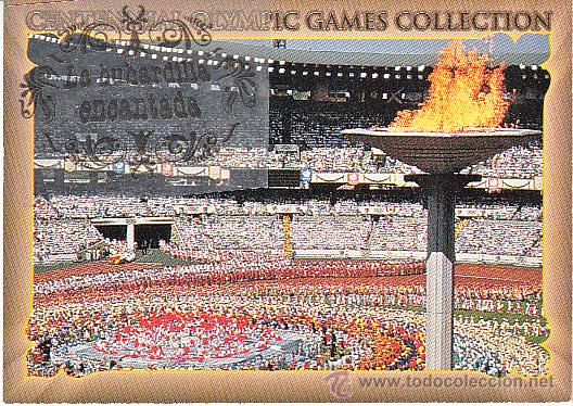 Collecting of Coca-Cola and Pepsi: CROMO - COLECCION DE COCA COLA CENTENNIAL OLYMPIC GAMES - JUEGOS OLIMPICOS