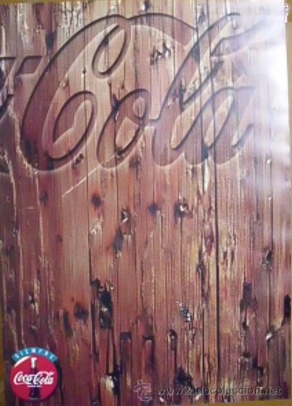 Coleccionismo de Coca-Cola y Pepsi: CARTEL PUBLICITARIO COCA-COLA. (TAMA&Ntilde;O 70 X 50 APROX).&Ntilde;