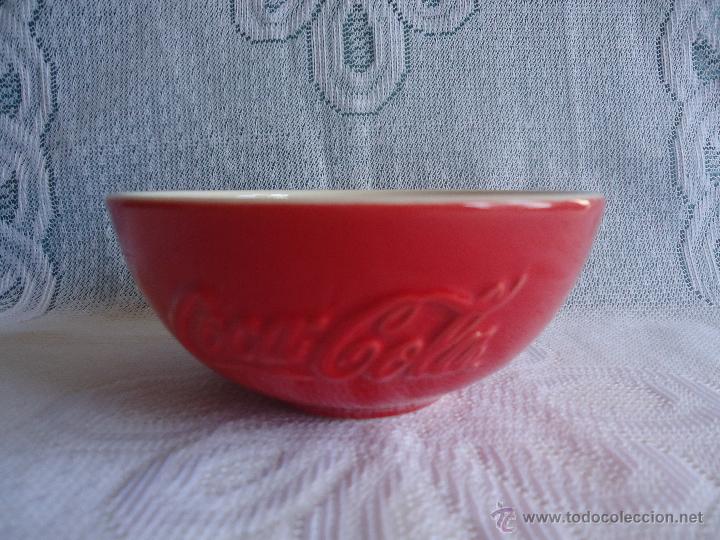 Collectionnisme de Coca-Cola et Pepsi: CUENCO CER&Aacute;MICA COCA COLA, CUENCO ROJO COCACOLA