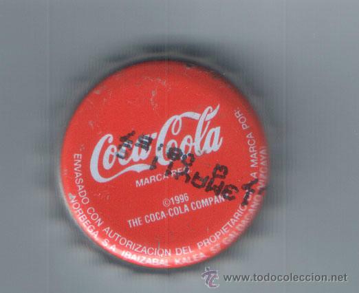 Collecting of Coca-Cola and Pepsi: .1 CHAPA DE ** COCA COLA  - 13MAY11 ** GALDACANO