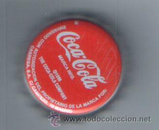 Collecting of Coca-Cola and Pepsi: .1 CHAPA DE ** COCA COLA ** MADRID