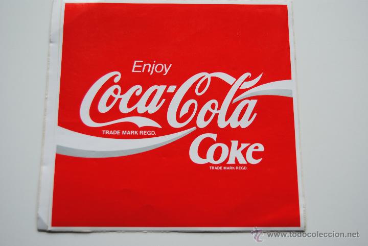 Coleccionismo de Coca-Cola y Pepsi: ADHESIVO  COCA COLA - Foto 1