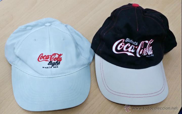 Coleccionismo de Coca-Cola y Pepsi: 2 GORRAS DE COCA COLA Y COCA COLA LIGHT - Foto 1