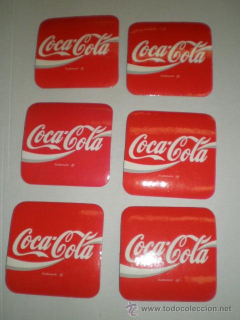 Sammeln von Coca-Cola und Pepsi: SEIS POSAVASOS COCA COLA CORCHO