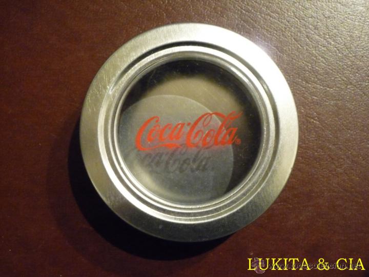 Collectionnisme de Coca-Cola et Pepsi: CAJA LATA REDONDA MET&Aacute;LICA COCA COLA PARA ESPECIAS