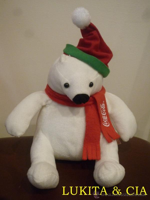 Collecting of Coca-Cola and Pepsi: MU&Ntilde;ECO OSO POLAR DE COCA COLA CON GORRO - OSO