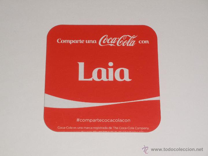 Colecionismo de Coca-Cola e Pepsi: POSAVASOS COCA COLA. LAIA