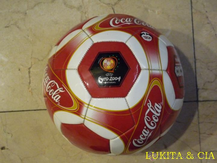 Sammeln von Coca-Cola und Pepsi: PELOTA COCA COLA EURO 2004 PORTUGAL - BAL&Oacute;N