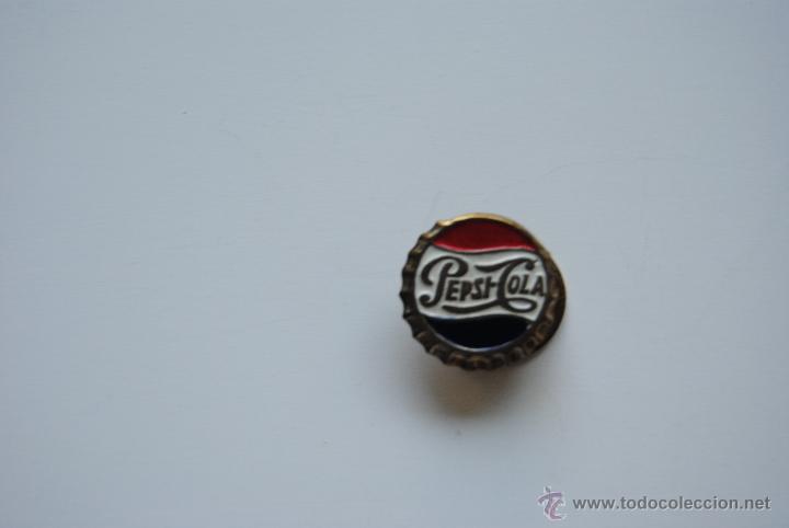 Coleccionismo de Coca-Cola y Pepsi: INSIGNIA SOLAPA PEPSI COLA - Foto 1