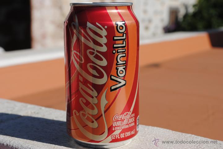 Sammeln von Coca-Cola und Pepsi: LATA DE COCA COLA DE VAINILLA DE EE. UU.