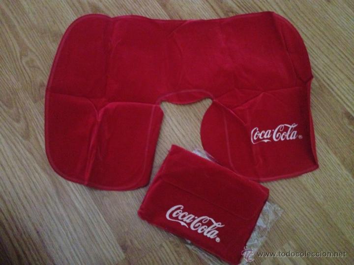 Coleccionismo de Coca-Cola y Pepsi: COCA COLA, REPOSACABEZAS HINCHABLE - Foto 1