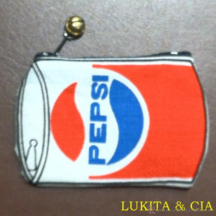 Coleccionismo de Coca-Cola y Pepsi: MONEDERO DE TELA PEPSICOLA. PEPSI COLA CARTERA. BOLSITO.