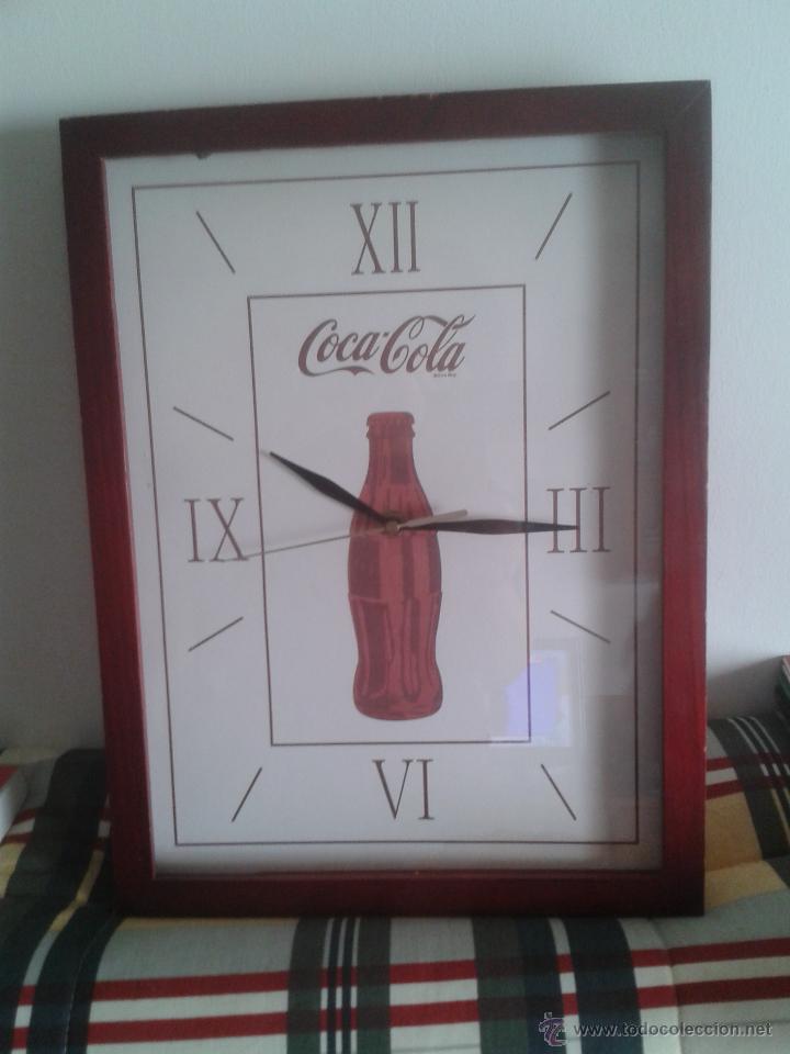 Collecting of Coca-Cola and Pepsi: Reloj de pared cocacola tipo caja