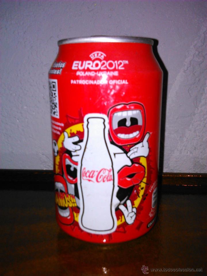 Sammeln von Coca-Cola und Pepsi: LATA VAC&Iacute;A DE COCA-COLA - EUROCOPA DE F&Uacute;TBOL 2012 POLONIA-UCRANIA