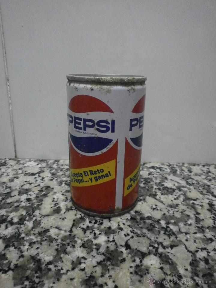 Sammeln von Coca-Cola und Pepsi: ANTIGUA LATA PEPSI ACEPTA EL RETO DE PEPSI Y GANA VER FOTOS