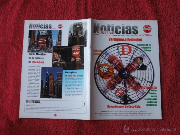 Colecionismo de Coca-Cola e Pepsi: REVISTA PUBLICITARIA COCA-COLA COBEGA SIEMPRE NOTICIAS N&Uacute;MERO 10