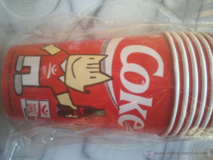 Coleccionismo de Coca-Cola y Pepsi: Vaso de COCA-COLA, COBY 92. - Foto 1