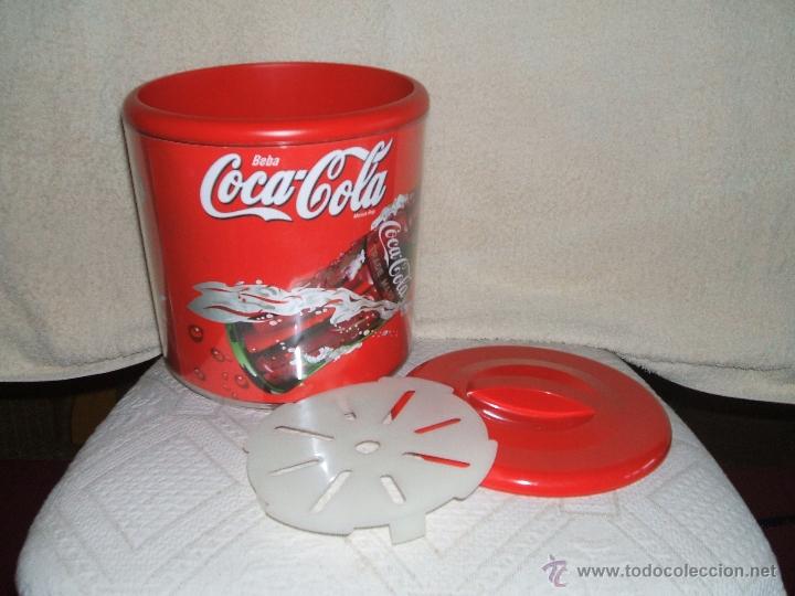 Coleccionismo de Coca-Cola y Pepsi: CUBITERA CON TAPA COCA-COLA - Foto 5