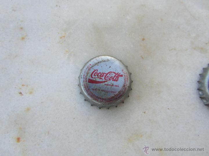 Collezionismo di Coca-Cola e Pepsi: CHAPA COCA COLA MALAGA CROMO JUGADOR DE FUTBOL