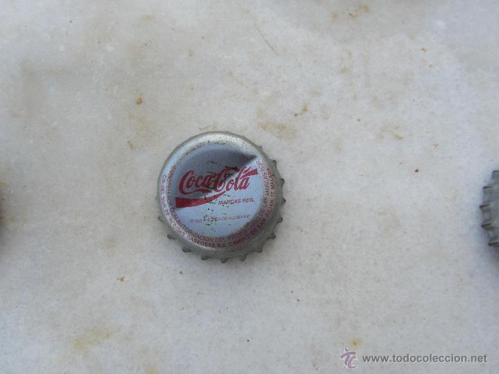 Collezionismo di Coca-Cola e Pepsi: CHAPA COCA COLA MALAGA CROMO JUGADOR DE FUTBOL