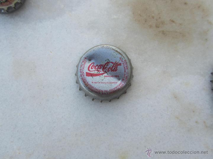 Collezionismo di Coca-Cola e Pepsi: CHAPA COCA COLA MALAGA CROMO JUGADOR DE FUTBOL