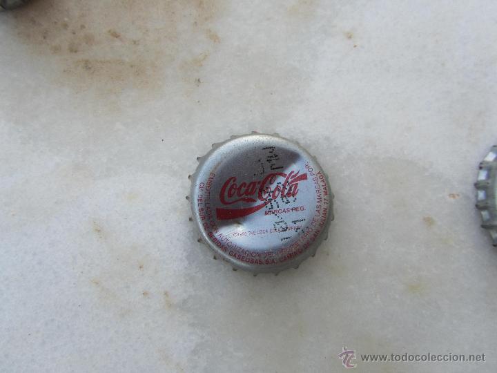 Collezionismo di Coca-Cola e Pepsi: CHAPA COCA COLA MALAGA CROMO JUGADOR DE FUTBOL
