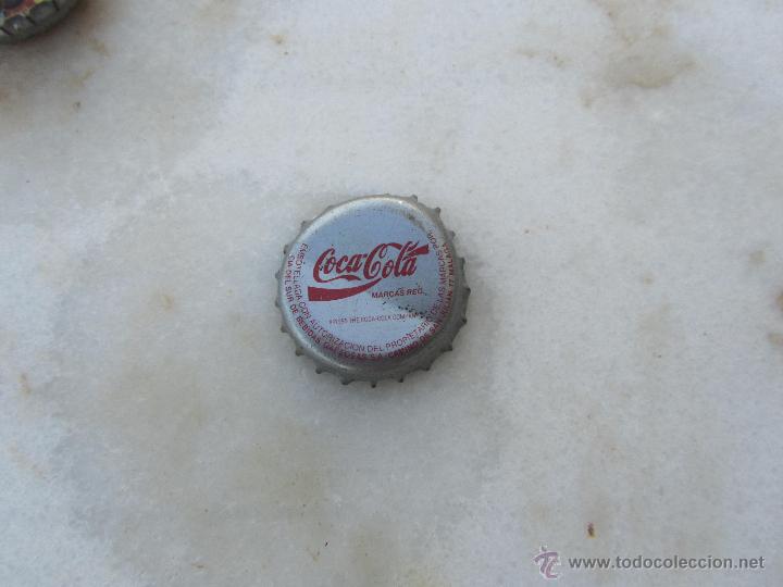 Collezionismo di Coca-Cola e Pepsi: CHAPA COCA COLA MALAGA CROMO JUGADOR DE FUTBOL