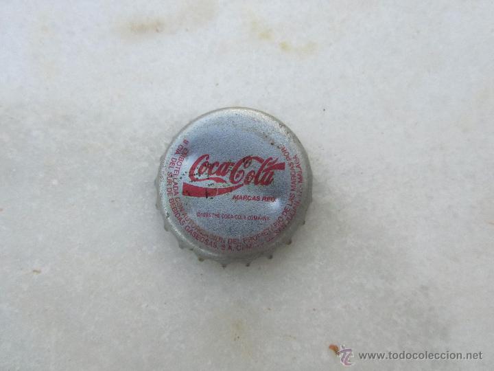 Collezionismo di Coca-Cola e Pepsi: CHAPA COCA COLA MALAGA CROMO JUGADOR DE FUTBOL
