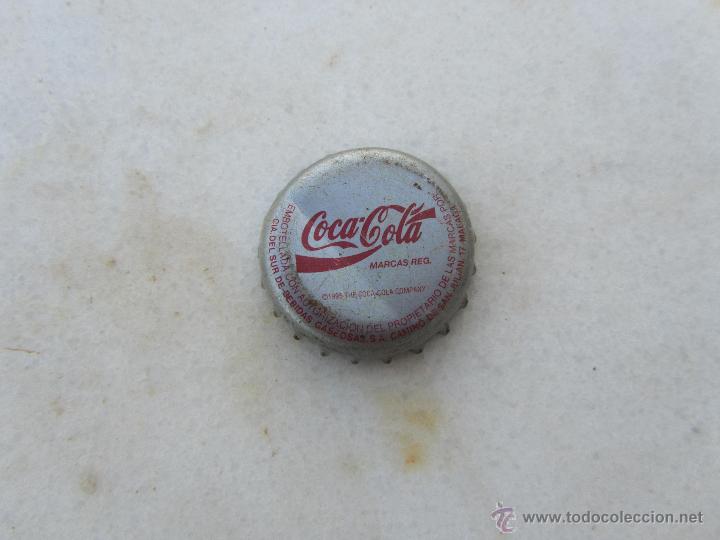 Collezionismo di Coca-Cola e Pepsi: CHAPA COCA COLA MALAGA CROMO JUGADOR DE FUTBOL