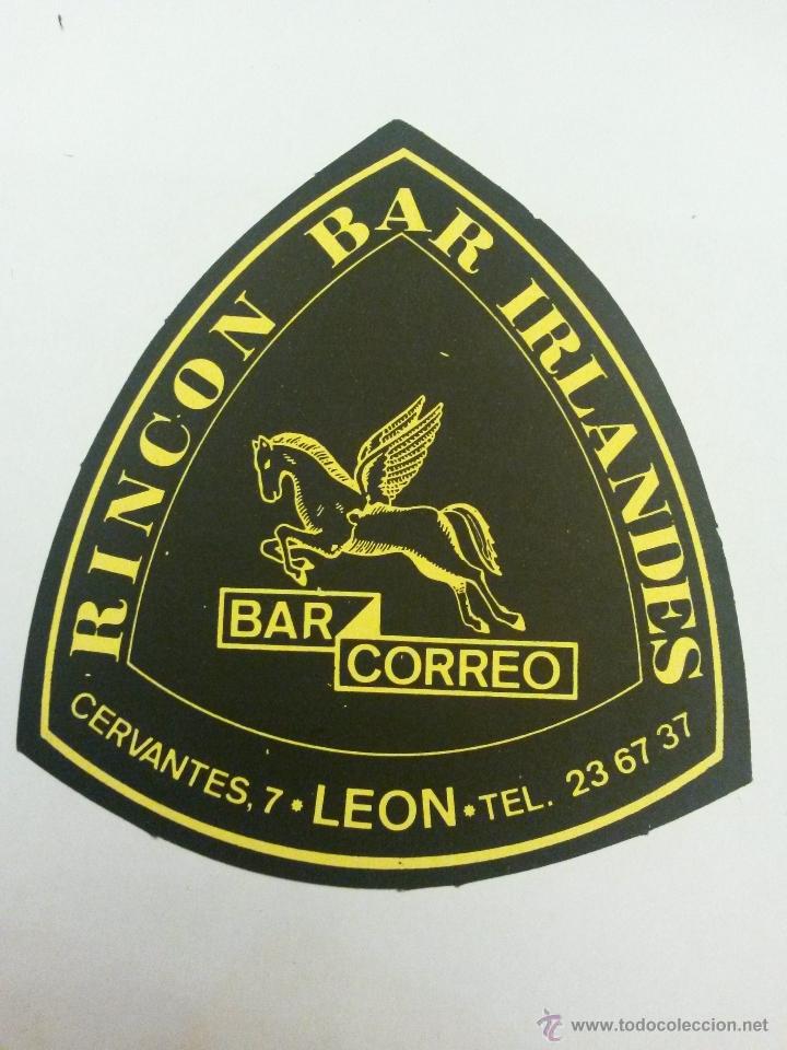 Collezionismo di Coca-Cola e Pepsi: Posavaso bar correo Leon