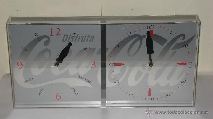 Collezionismo di Coca-Cola e Pepsi: RELOJ COCA COLA CON DOS ESFERAS