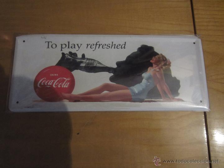 Collezionismo di Coca-Cola e Pepsi: placa de cocacola