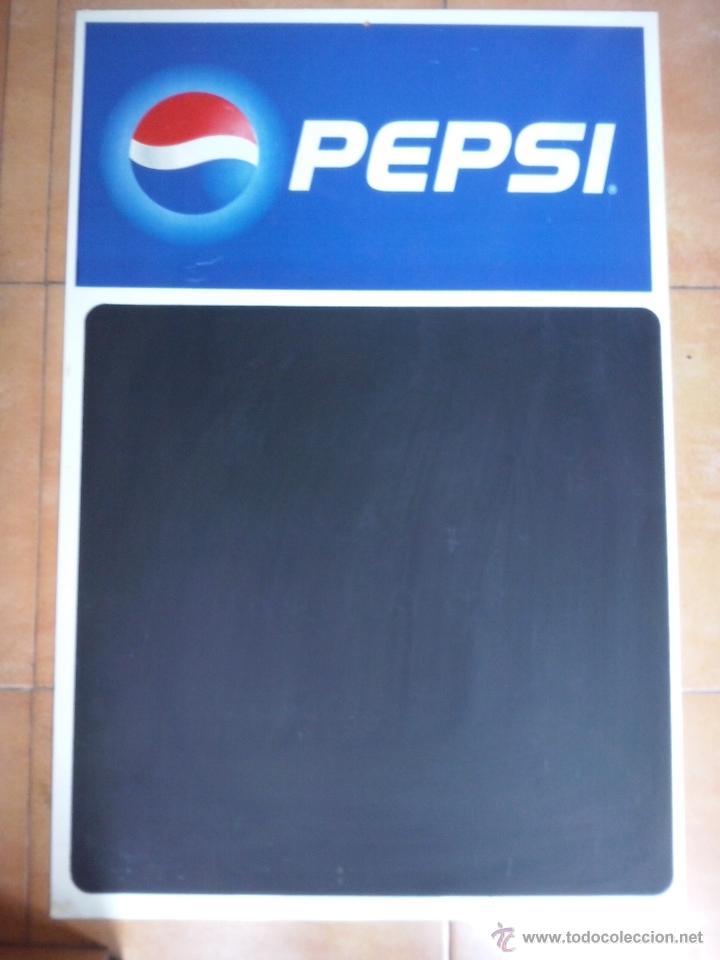 Collecting of Coca-Cola and Pepsi: pizarra cartel de plastico pepsi 75 x 50 cms