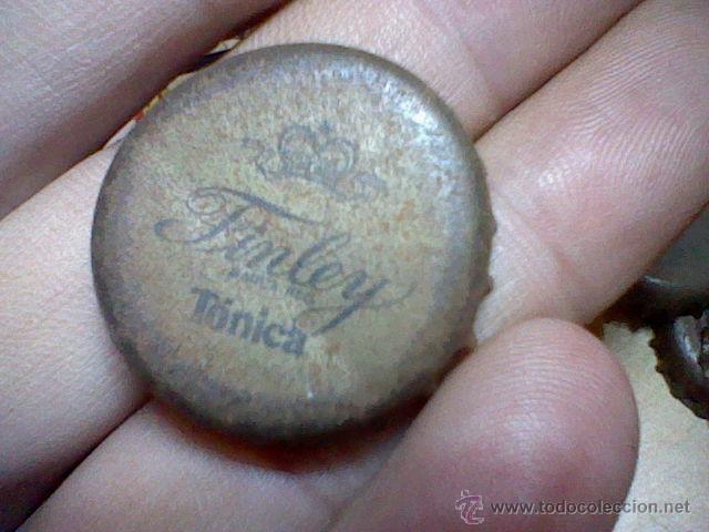 Collezionismo di Coca-Cola e Pepsi: antigua chapa TONICA FINLEY con signos paso tiempo fotos