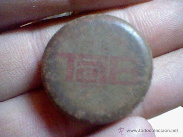 Collezionismo di Coca-Cola e Pepsi: antigua chapa Tab COLA REFRESCO con signos paso tiempo fotos