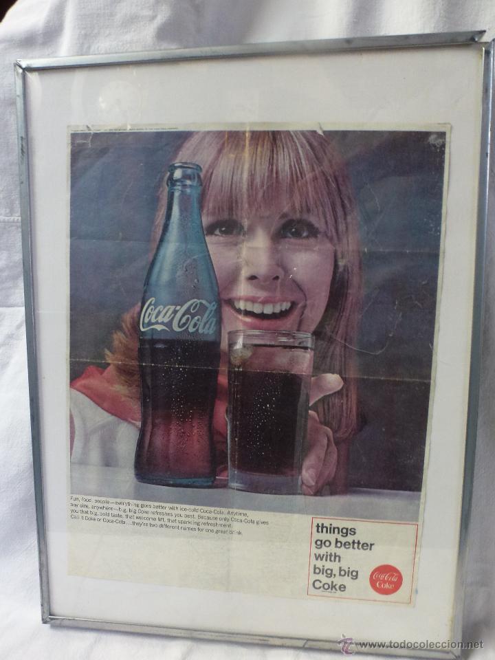 Collectionnisme de Coca-Cola et Pepsi: Cartel hoja de publicidad, Coca Cola