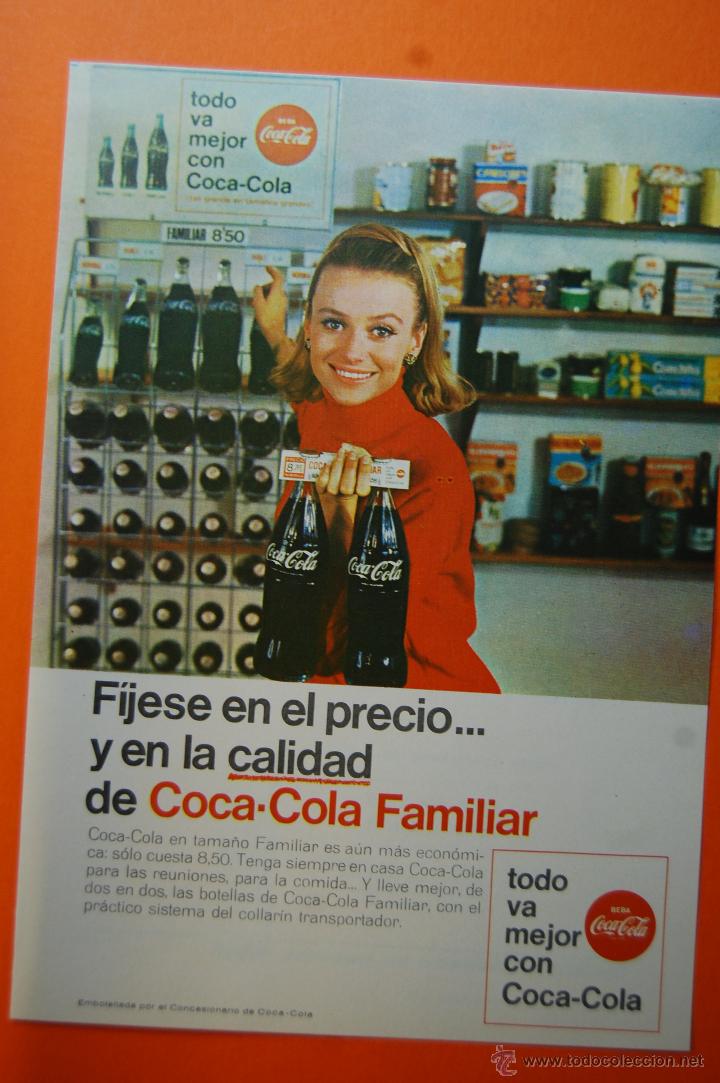 Collezionismo di Coca-Cola e Pepsi: PUBLICIDAD - 1967 - COLECCION COCA COLA