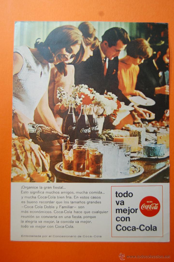 Collezionismo di Coca-Cola e Pepsi: PUBLICIDAD - 1966 - COLECCION COCA COLA