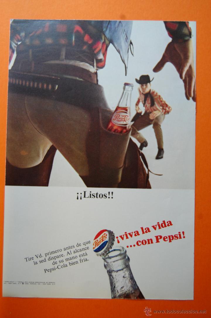 Sammeln von Coca-Cola und Pepsi: PUBLICIDAD - 1966 - COLECCION PEPSI COLA