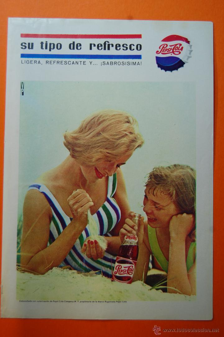 Colecionismo de Coca-Cola e Pepsi: PUBLICIDAD - 1964 - COLECCION PEPSI COLA