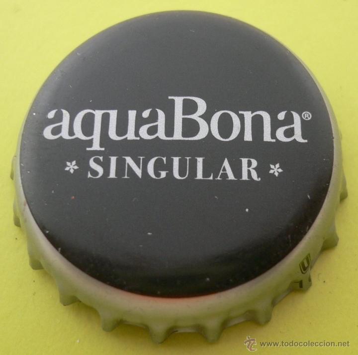 Collectionnisme de Coca-Cola et Pepsi: CHAPA AGUA AQUABONA -SPAIN-, KRONKORKEN TAPPI FABRICANTE -U-