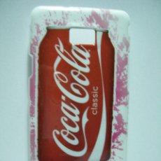 Coleccionismo de Coca-Cola y Pepsi: COCA COLA - PROTECTOR DE TELÉFONO MOVIL (GALAXY S2) - A ESTRENAR - 70X126 MM. Lote 46624189