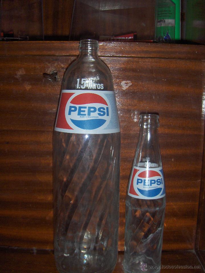 Coleccionismo de Coca-Cola y Pepsi: PEPSI . 1,5 LITROS Y 250 CC. - Foto 3