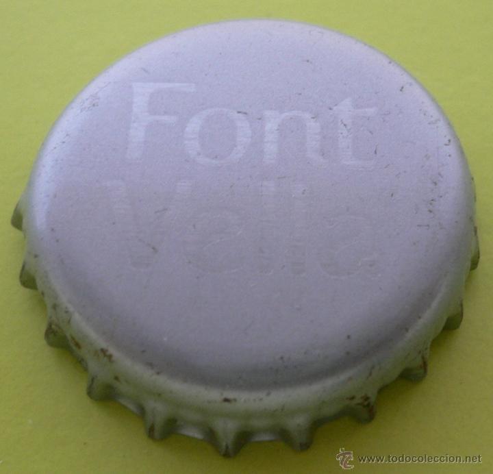 Sammeln von Coca-Cola und Pepsi: CHAPA AGUA FONT VELLA -SPAIN- KRONKORKEN TAPPI NO SIGN