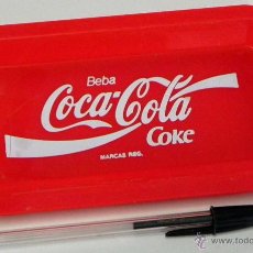 Coleccionismo de Coca-Cola y Pepsi: PEQUEÑA BANDEJA DE COCA COLA ROJA - PLÁSTICO - PUBLICIDAD BEBIDA LOGOTIPO - BANDEJITA COCACOLA COKE